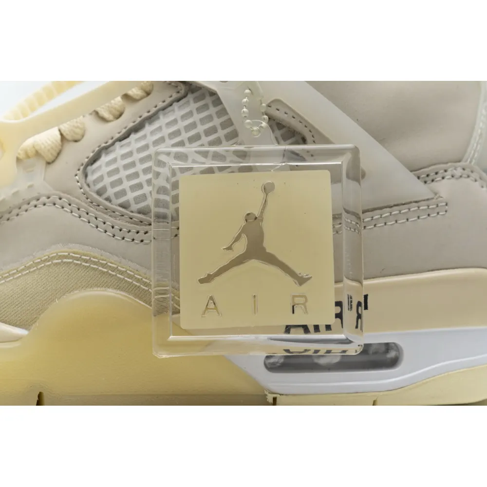 Jordan 4 Retro Off White Sail CV9388-100
