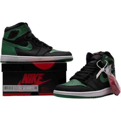 Buy Jordan 1 Retro High Pine Green Black 555088-030 - Stockxbest.com