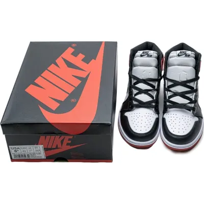 Buy Air Jordan 1 Retro High OG Black Toe 555088-125 - Stockxbest.com