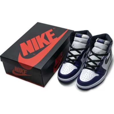 Buy Air Jordan 1 Retro High Court Purple White 555088-500 - Stockxbest.com