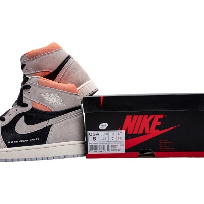 Air Jordan 1 Retro High OG 'Neutral Grey Hyper Crimson'