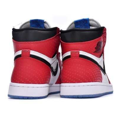 Buy Air Jordan 1 Retro High Spider Man Origin Story 555088-602 - Stockxbest.com