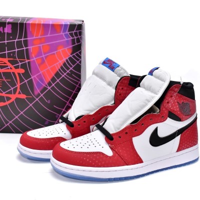 Air Jordan 1 Retro High OG 'Spider Man Origin Story'