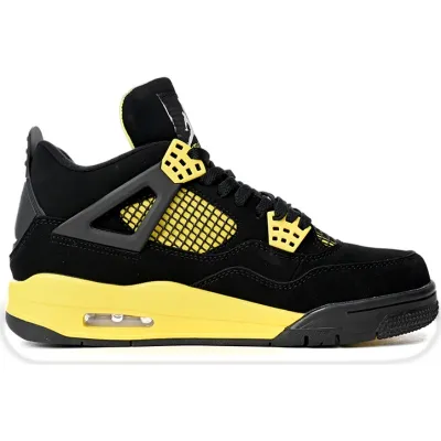 Buy Jordan 4 Black Yellow Thunder 308497-008 - Stockxbest.com