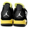 Buy Jordan 4 Black Yellow Thunder 308497-008 - Stockxbest.com