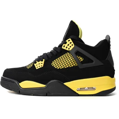 Buy Jordan 4 Black Yellow Thunder 308497-008 - Stockxbest.com