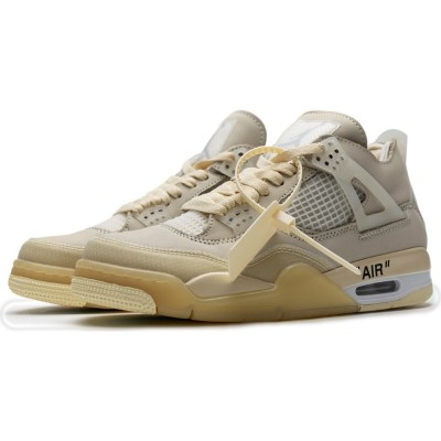 Buy Air Jordan 4 x Off-White Sail CV9388-100 - Stockxbest.com