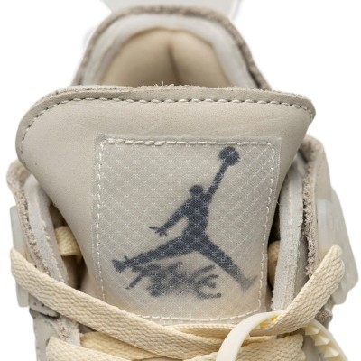 Buy Air Jordan 4 x Off-White Sail CV9388-100 - Stockxbest.com