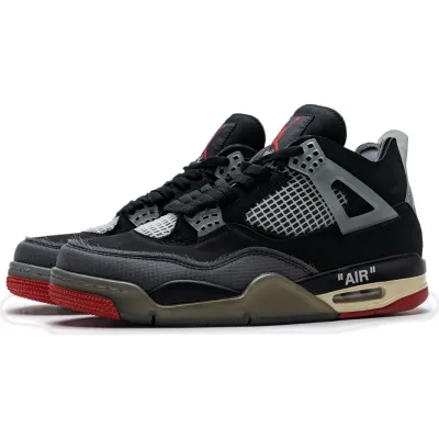 Buy Off White Jordan 4 Bred CV9388-001 - Stockxbest.com