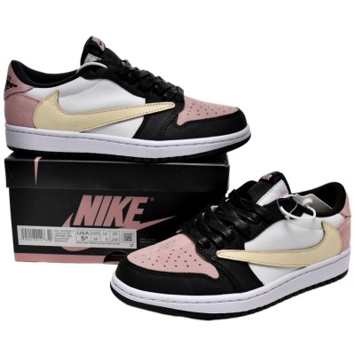 Buy Travis Scott x Air Jordan 1 Low Black Pink DM7866-066 - Stockxbest.com