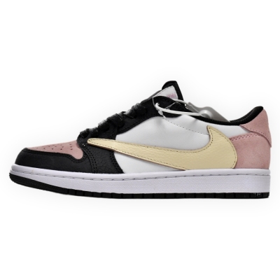 Travis Scott x Air Jordan 1 Retro Low 'Black Pink'
