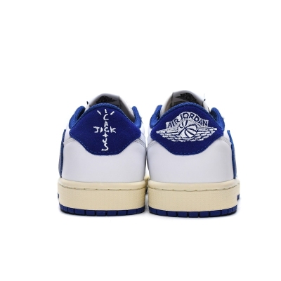 Buy Travis Scott x Air Jordan 1 Low Blue Bottom Barb DM9868-218 - Stockxbest.com