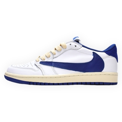 Travis Scott x Air Jordan 1 Retro Low 'Blue Bottom Barb'