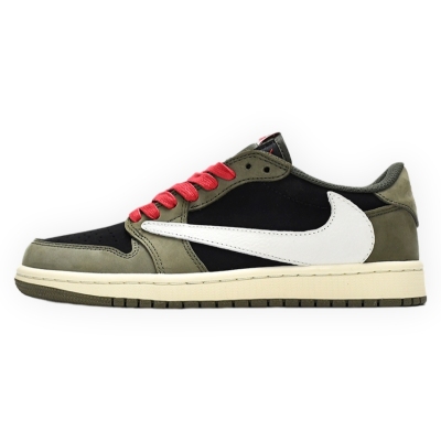 Travis Scott x Air Jordan 1 Retro Low 'Dark Green'