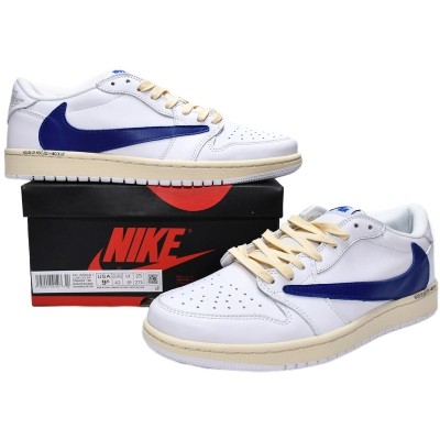 Buy Travis Scott x Air Jordan 1 Low White Blue DM6839-186 - Stockxbest.com