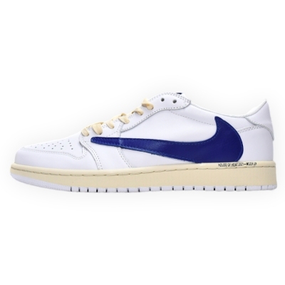 Travis Scott x Air Jordan 1 Retro Low 'White Blue'