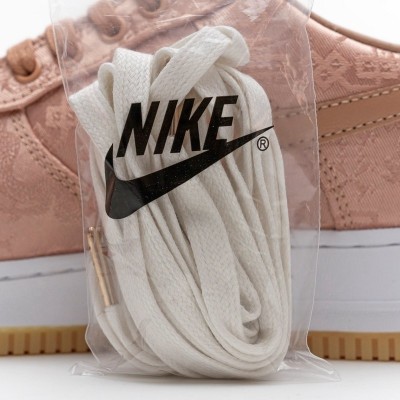Buy CLOT X Air Force 1 Low Premium Rose Gold Silk CJ5290-600 - Stockxbest.com