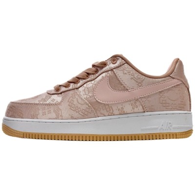 Buy CLOT X Air Force 1 Low Premium Rose Gold Silk CJ5290-600 - Stockxbest.com