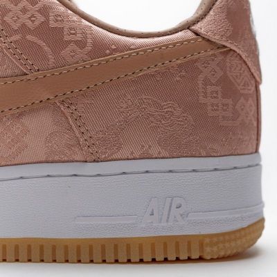 Buy CLOT X Air Force 1 Low Premium Rose Gold Silk CJ5290-600 - Stockxbest.com