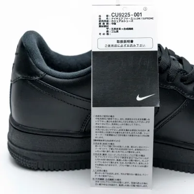 Buy Nike Air Force 1 Low Supreme Black CU9225-001 - Stockxbest.com