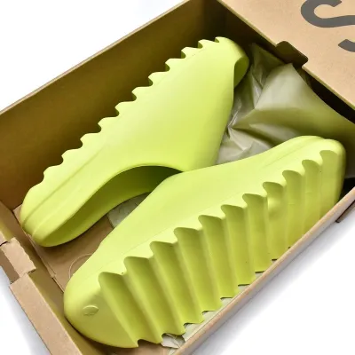 Buy Green Glow Yeezy Slides GX6138 - Stockxbest.com