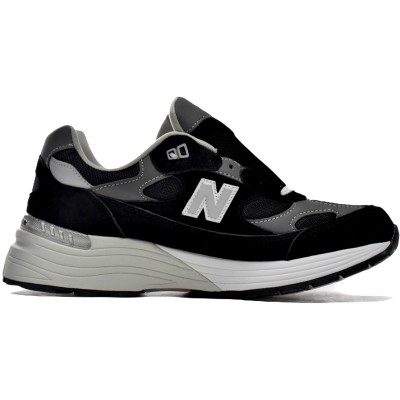 New Balance 992 'Black Grey Suede'