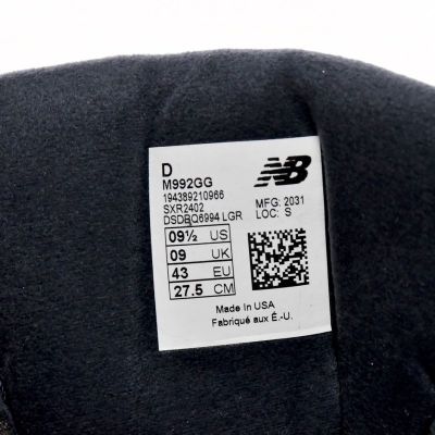Buy New Balance 992 Navy Grey M992GG - Stockxbest.com