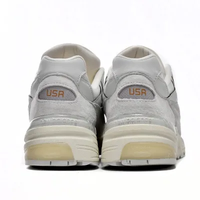 Buy New Balance 992 White Silver M992MD - Stockxbest.com