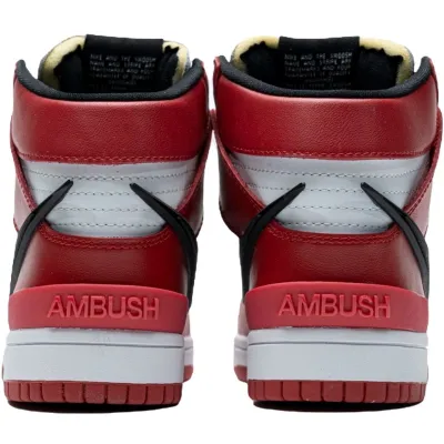 Buy AMBUSH Nike Dunk High Varsity Red - Stockxbest.com