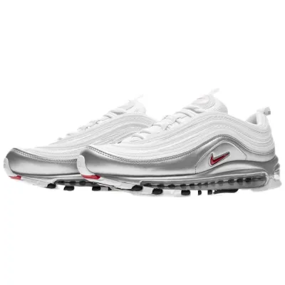 Buy Air Max 97 White Silver AT5458 100 - Stockxbest.com