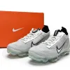Buy Nike Air VaporMax 2021 FK White Black Metallic Silver DH4084 100 - Stockxbest.com