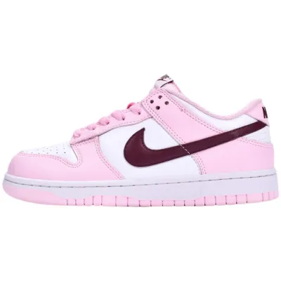 Nike Dunk Low GS 'Pink Foam Red White'