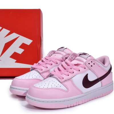 Nike Dunk Low GS 'Pink Foam Red White'