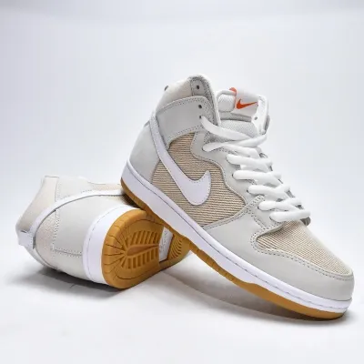 Nike SB Dunk High Pro ISO 'Orange Label Unbleached Natural'