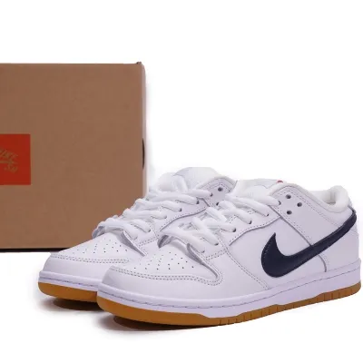 Nike SB Dunk Low Pro ISO 'Orange Label White Navy'