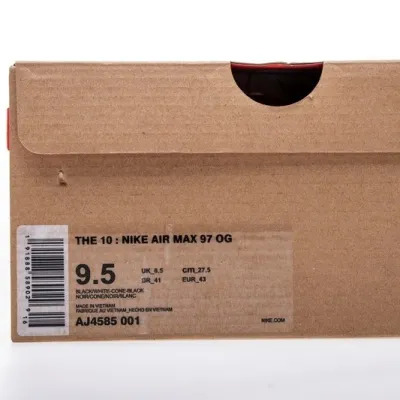 Buy Nike Air Max 97 Off White Black AJ4585 001 - Stockxbest.com