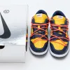 Buy Nike Dunk Low Off White University Gold Midnight Navy CT0856-700 - Stockxbest.com