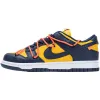 Buy Nike Dunk Low Off White University Gold Midnight Navy CT0856-700 - Stockxbest.com