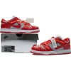 Buy Nike Dunk Low Off White University Red CT0856-600 - Stockxbest.com