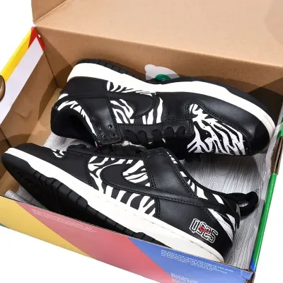 Buy Nike SB Dunk Low OG QS Quartersnacks Zebra DM3510-001 - Stockxbest.com