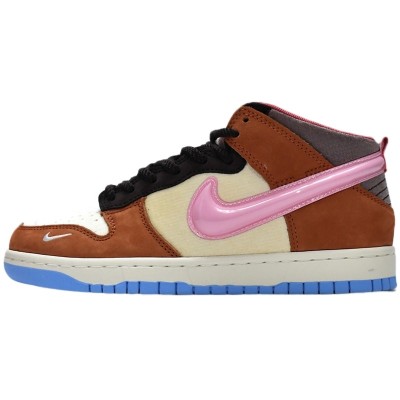 Social Status x Nike Dunk Mid 'Chocolate Milk'
