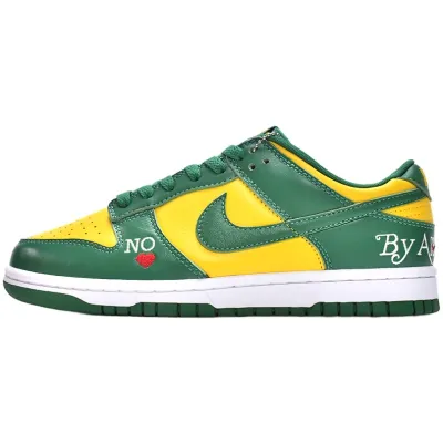 Supreme x Nike SB Dunk Low 'By Any Means Brazil'