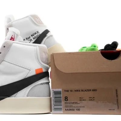 Buy Off White X Nike Blazer White AA3832-100 - Stockxbest.com