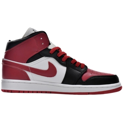 Air Jordan 1 Mid 'Alternate Bred Toe' (Women's)