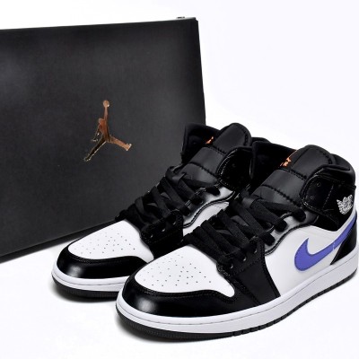 Air Jordan 1 Mid 'Black Racer Blue White'