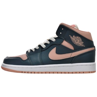 Air Jordan 1 Mid 'Dark Teal Green' (Women's)