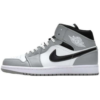 Air Jordan 1 Mid 'Light Smoke Grey Anthracite'