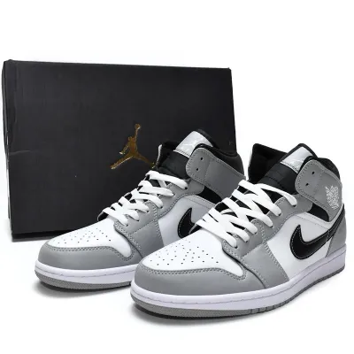 Air Jordan 1 Mid 'Light Smoke Grey Anthracite'