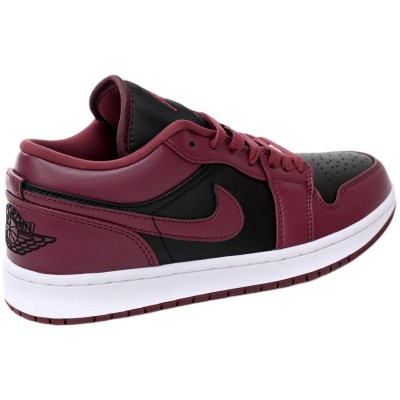 Air Jordan 1 Low 'Black Dark Beetroot (Women's)