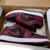 Air Jordan 1 Low 'Black Dark Beetroot (Women's)